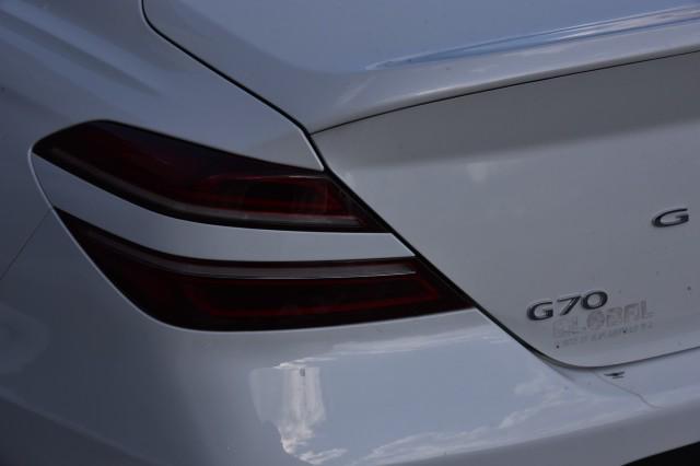 used 2022 Genesis G70 car, priced at $51,500