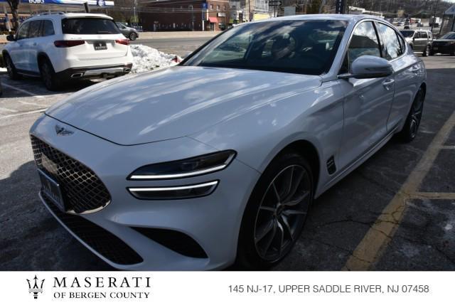 used 2022 Genesis G70 car, priced at $51,500