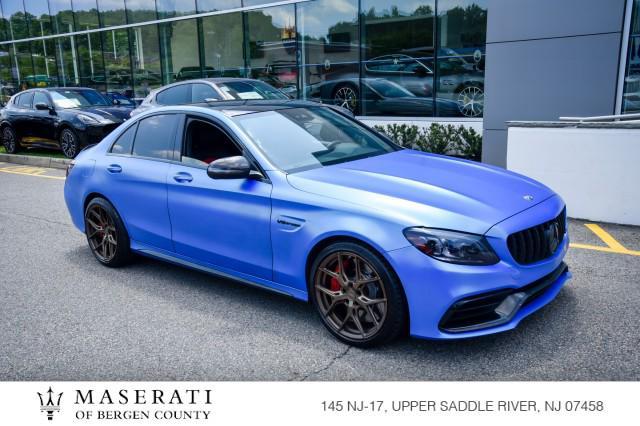 used 2020 Mercedes-Benz AMG C 63 car, priced at $47,773