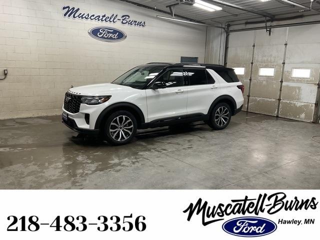 new 2025 Ford Explorer car, priced at $49,998