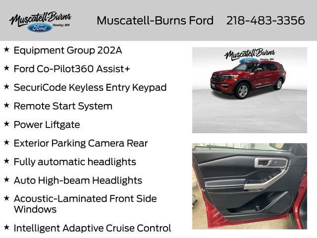 used 2022 Ford Explorer car, priced at $33,895