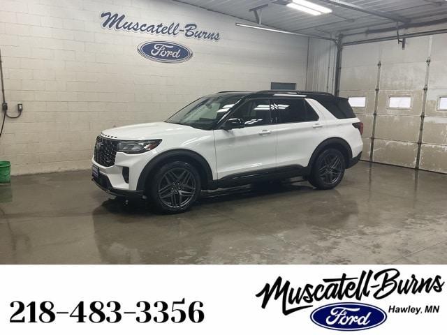 new 2025 Ford Explorer car, priced at $62,184