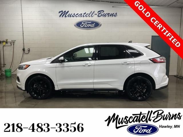 used 2022 Ford Edge car, priced at $33,495