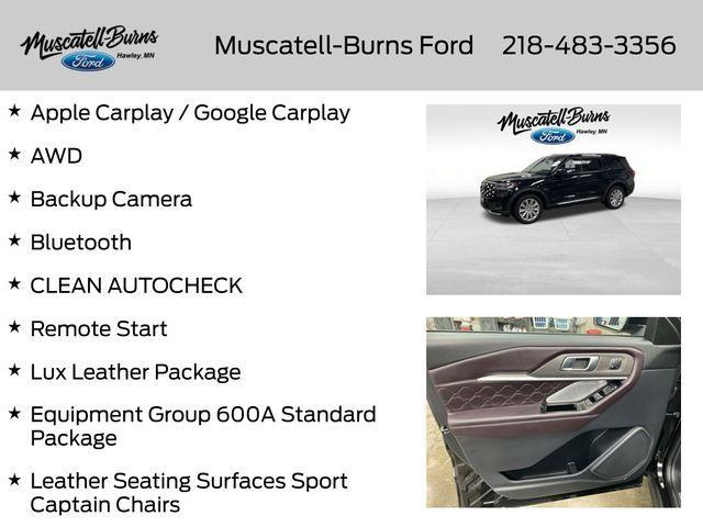 used 2025 Ford Explorer car, priced at $48,495