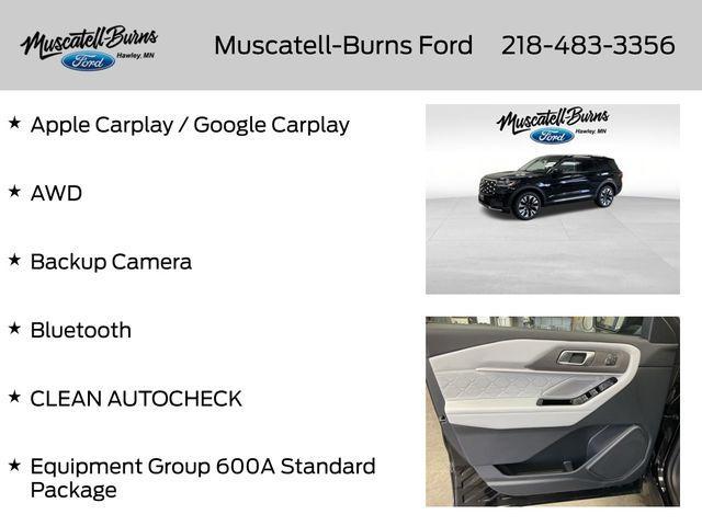 used 2025 Ford Explorer car, priced at $53,495