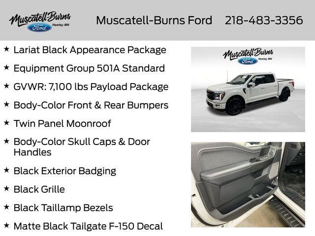 used 2024 Ford F-150 car, priced at $58,980