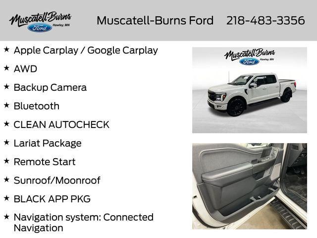 used 2024 Ford F-150 car, priced at $58,980