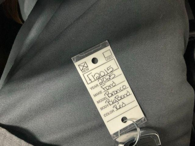 new 2025 Ford Bronco car, priced at $47,750