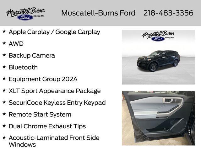 used 2023 Ford Explorer car, priced at $35,995