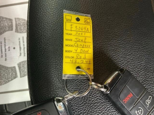 used 2021 Jeep Compass car, priced at $22,995