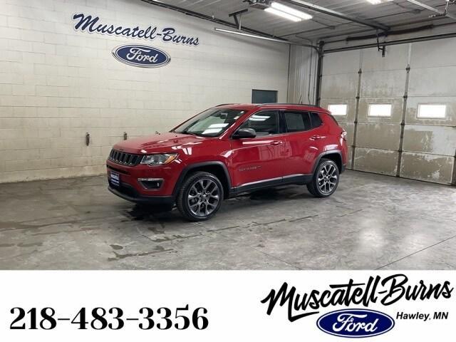 used 2021 Jeep Compass car, priced at $22,995
