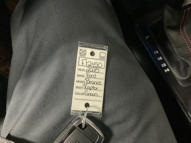 new 2025 Ford Bronco car, priced at $85,998