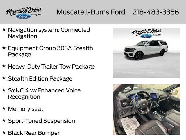 used 2022 Ford Expedition Max car, priced at $47,995