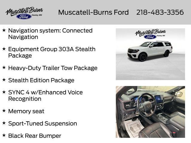 used 2022 Ford Expedition Max car, priced at $47,480
