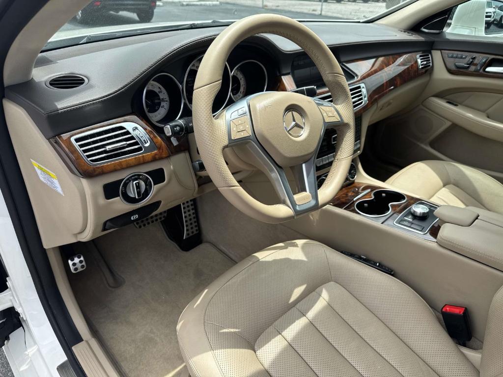 used 2014 Mercedes-Benz CLS-Class car, priced at $17,990