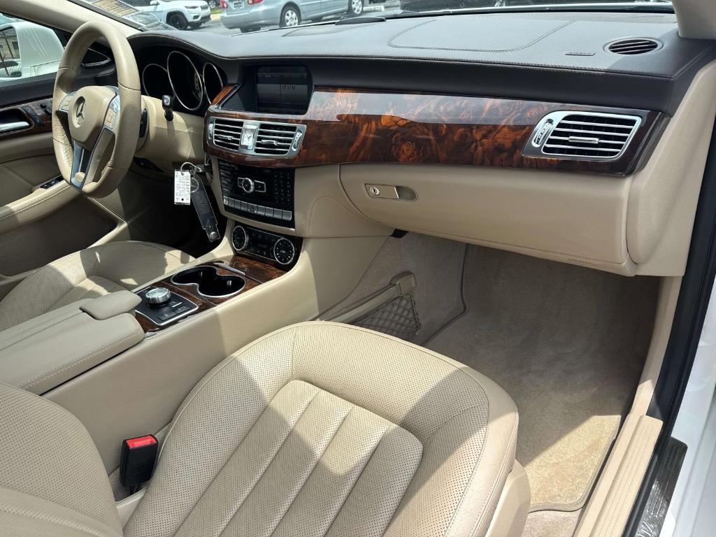 used 2014 Mercedes-Benz CLS-Class car, priced at $17,990