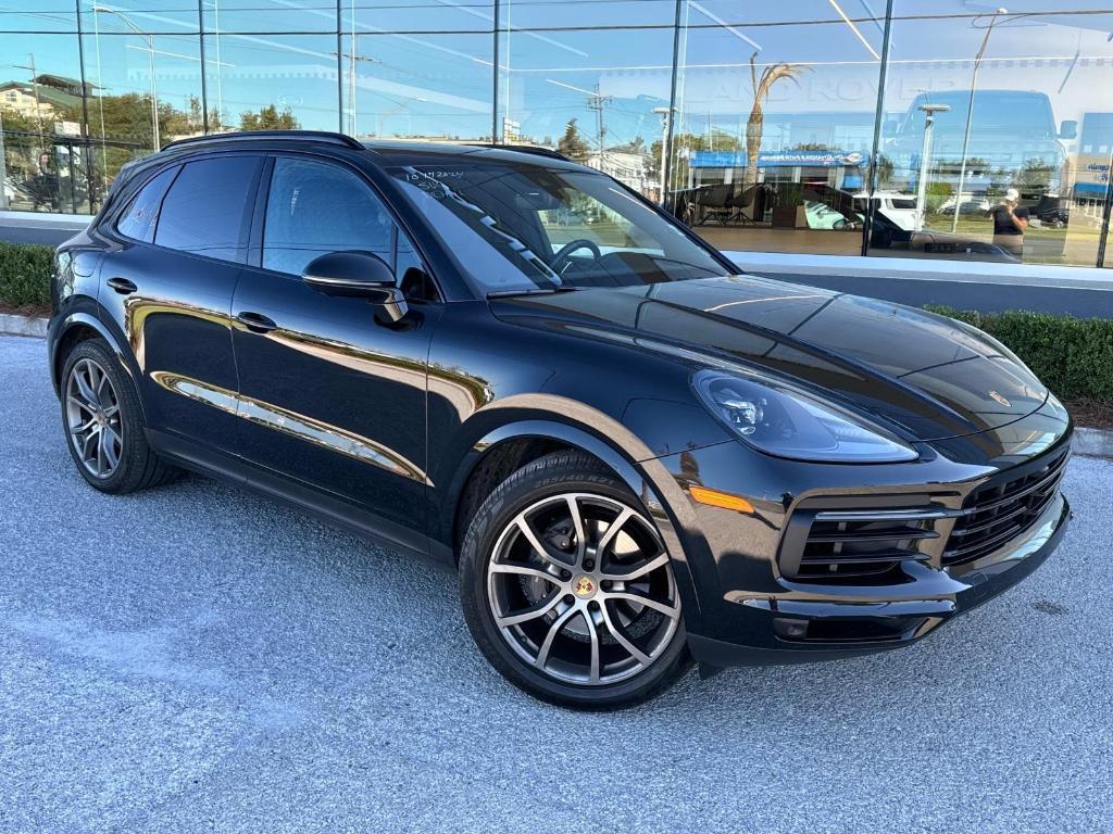 used 2023 Porsche Cayenne E-Hybrid car, priced at $75,490