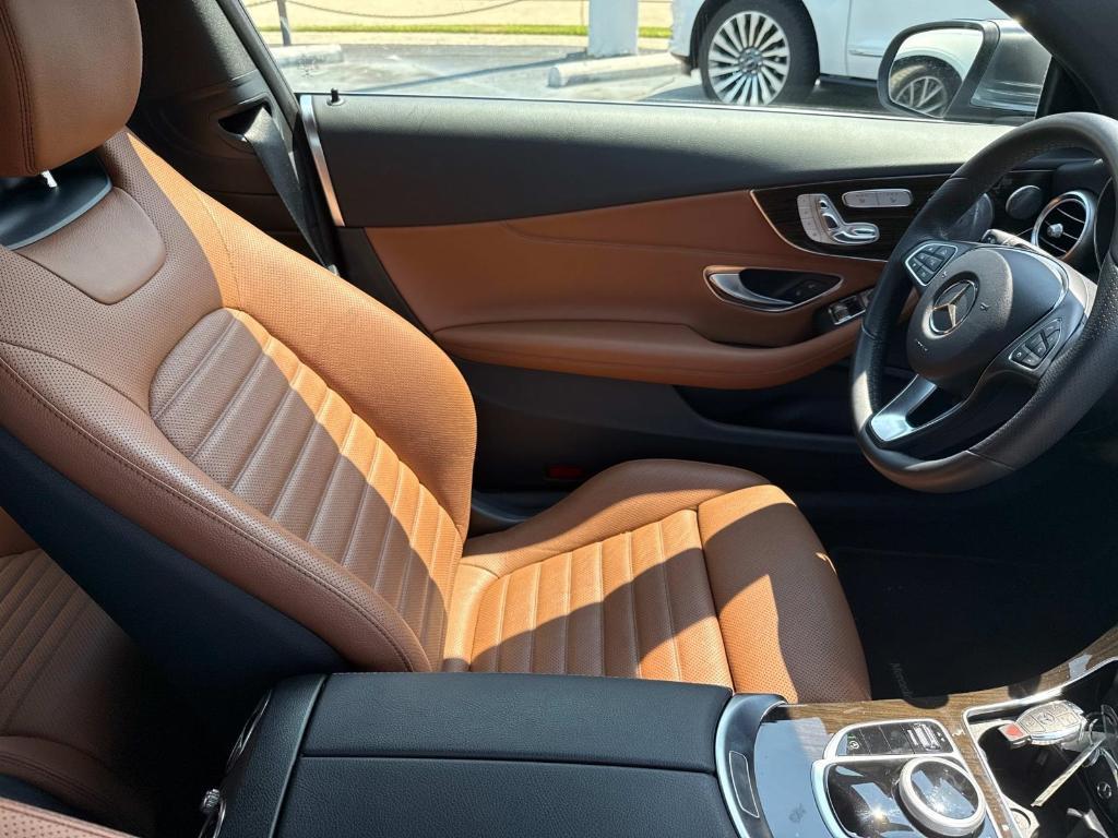 used 2018 Mercedes-Benz C-Class car, priced at $18,490