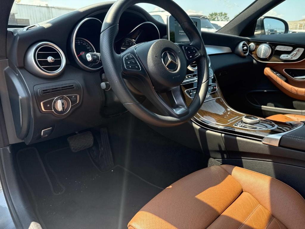 used 2018 Mercedes-Benz C-Class car, priced at $18,490