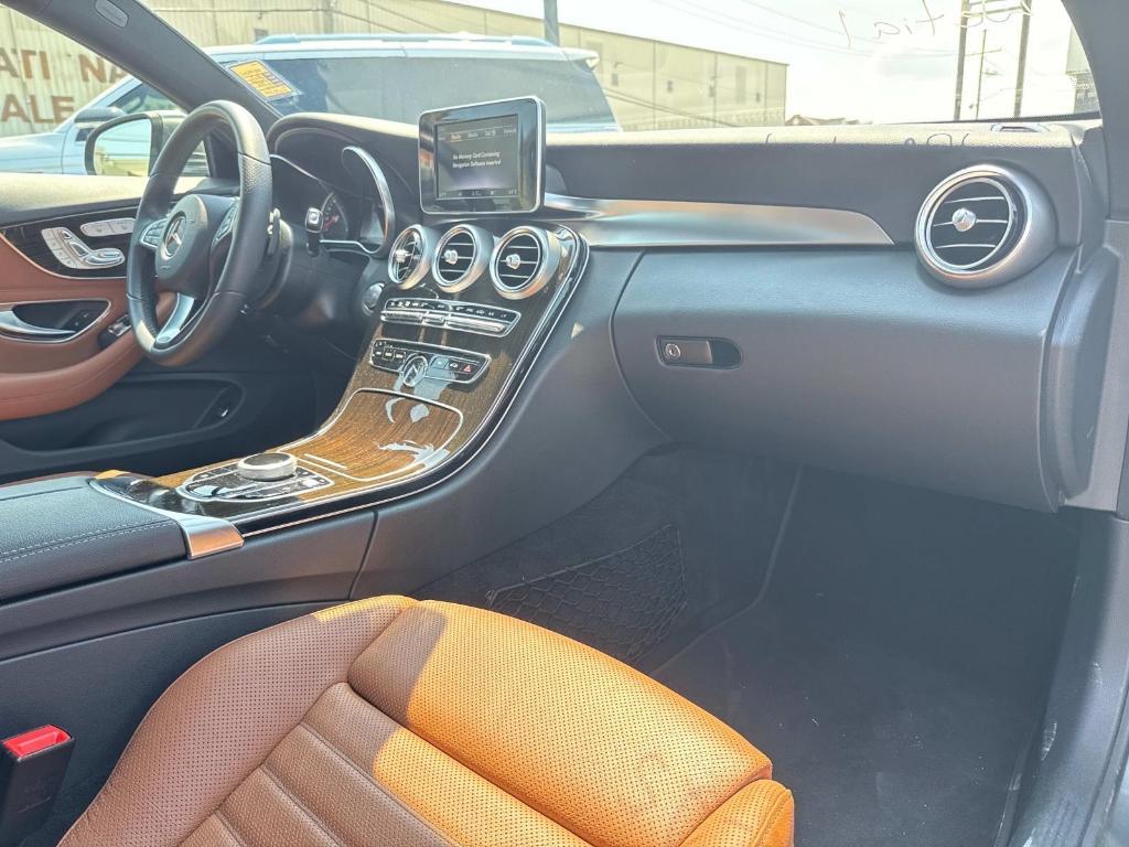 used 2018 Mercedes-Benz C-Class car, priced at $18,490