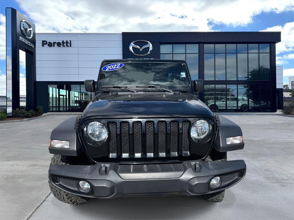 used 2022 Jeep Wrangler Unlimited car, priced at $26,953