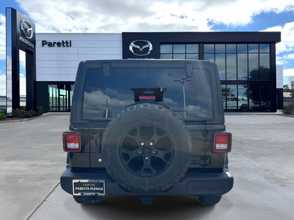 used 2022 Jeep Wrangler Unlimited car, priced at $26,953