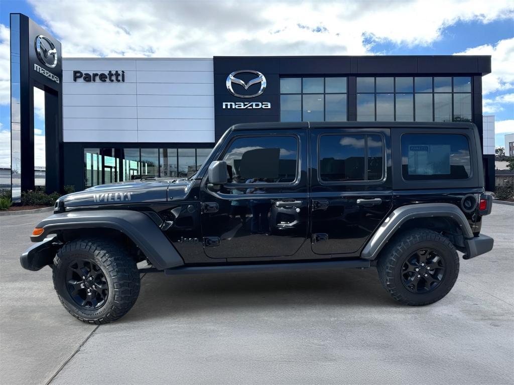 used 2022 Jeep Wrangler Unlimited car, priced at $26,953