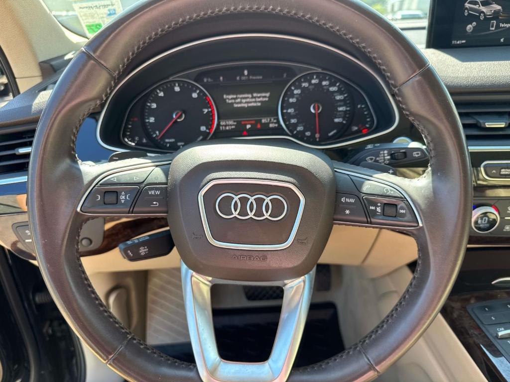 used 2018 Audi Q7 car, priced at $21,490