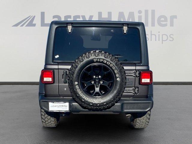 used 2020 Jeep Wrangler Unlimited car, priced at $34,151