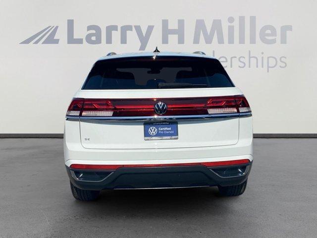 used 2024 Volkswagen Atlas Cross Sport car, priced at $34,350