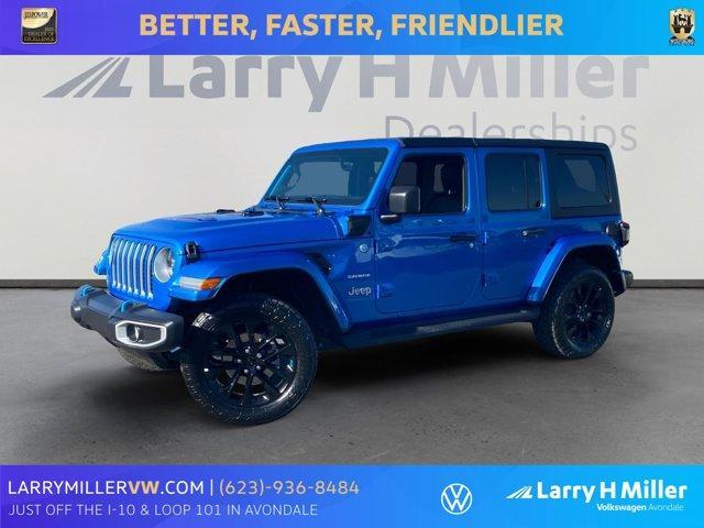 used 2023 Jeep Wrangler 4xe car, priced at $36,677