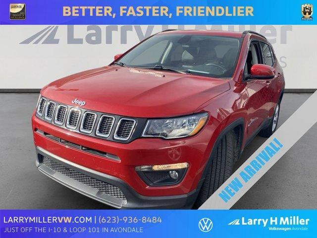 used 2021 Jeep Compass car, priced at $19,165