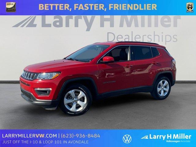 used 2021 Jeep Compass car, priced at $19,165