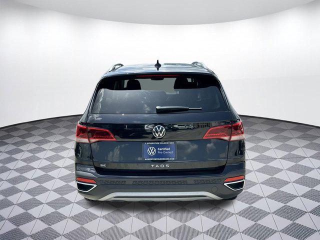 used 2023 Volkswagen Taos car, priced at $21,999