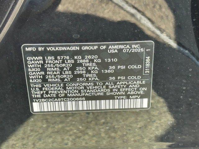 new 2026 Volkswagen Atlas Cross Sport car, priced at $48,711