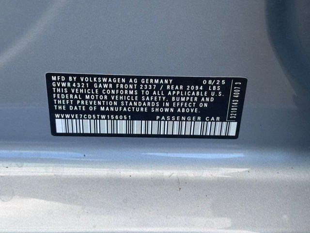 new 2026 Volkswagen Golf GTI car, priced at $43,191