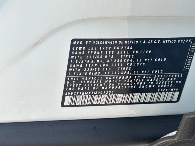 new 2026 Volkswagen Tiguan car, priced at $32,431