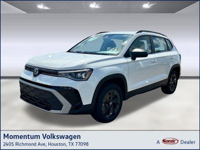 new 2025 Volkswagen Taos car, priced at $26,981