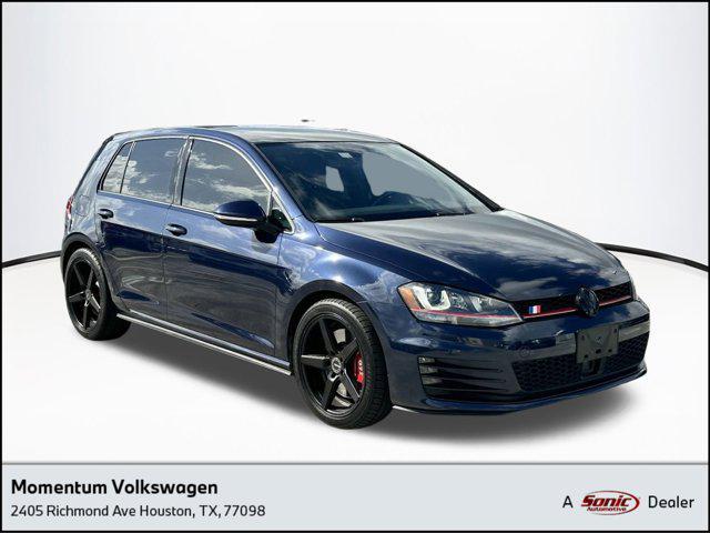 used 2017 Volkswagen Golf GTI car, priced at $19,598