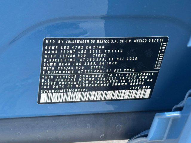 new 2026 Volkswagen Tiguan car, priced at $38,841