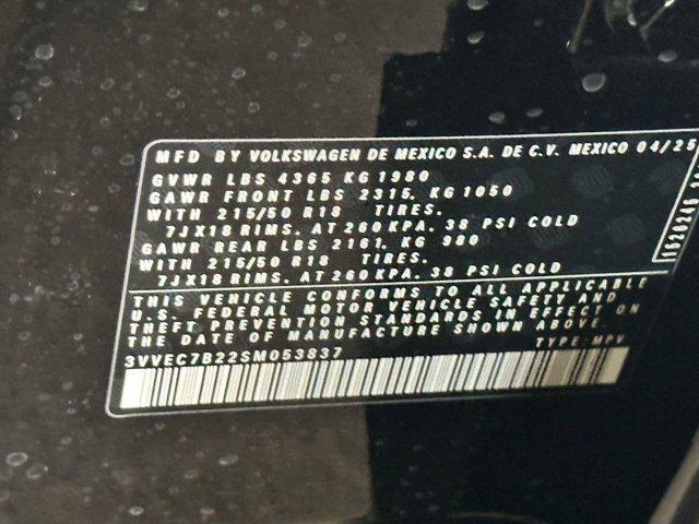 new 2025 Volkswagen Taos car, priced at $30,162