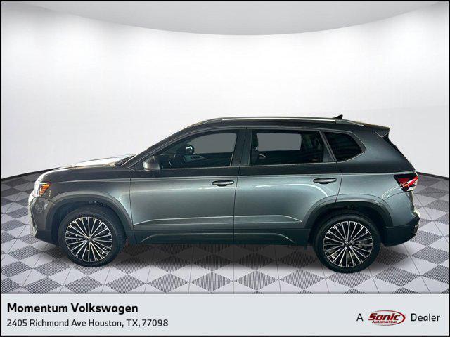 new 2025 Volkswagen Taos car, priced at $26,991