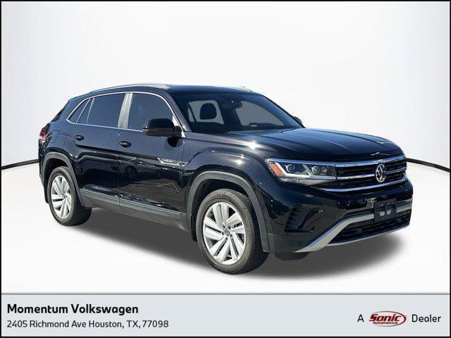 used 2022 Volkswagen Atlas Cross Sport car, priced at $29,999