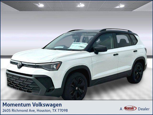 new 2025 Volkswagen Taos car, priced at $25,991