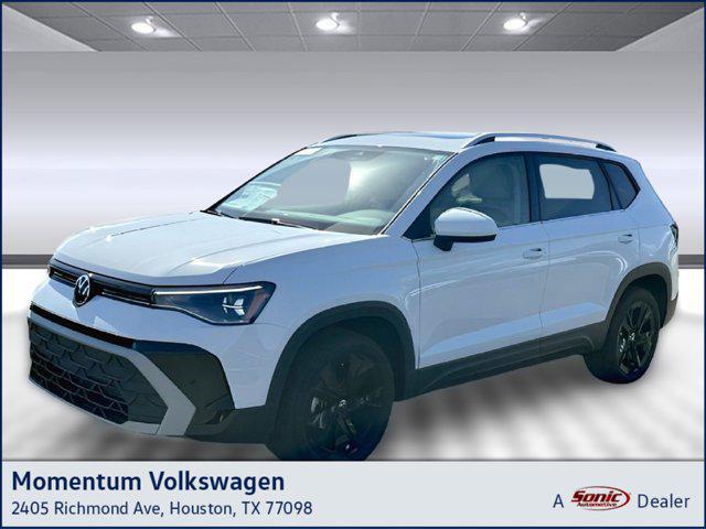 new 2025 Volkswagen Taos car, priced at $25,991
