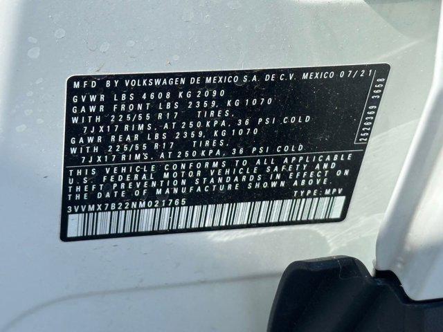used 2022 Volkswagen Taos car, priced at $21,858