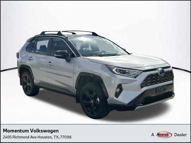 used 2021 Toyota RAV4 Hybrid car, priced at $29,498