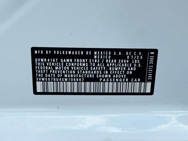 new 2025 Volkswagen Jetta car, priced at $23,221