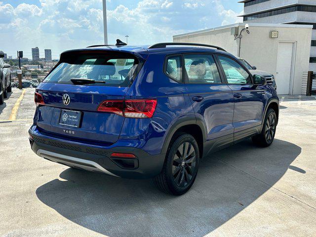 used 2024 Volkswagen Taos car, priced at $20,999