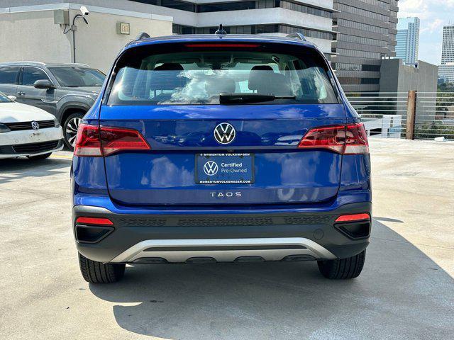 used 2024 Volkswagen Taos car, priced at $20,999